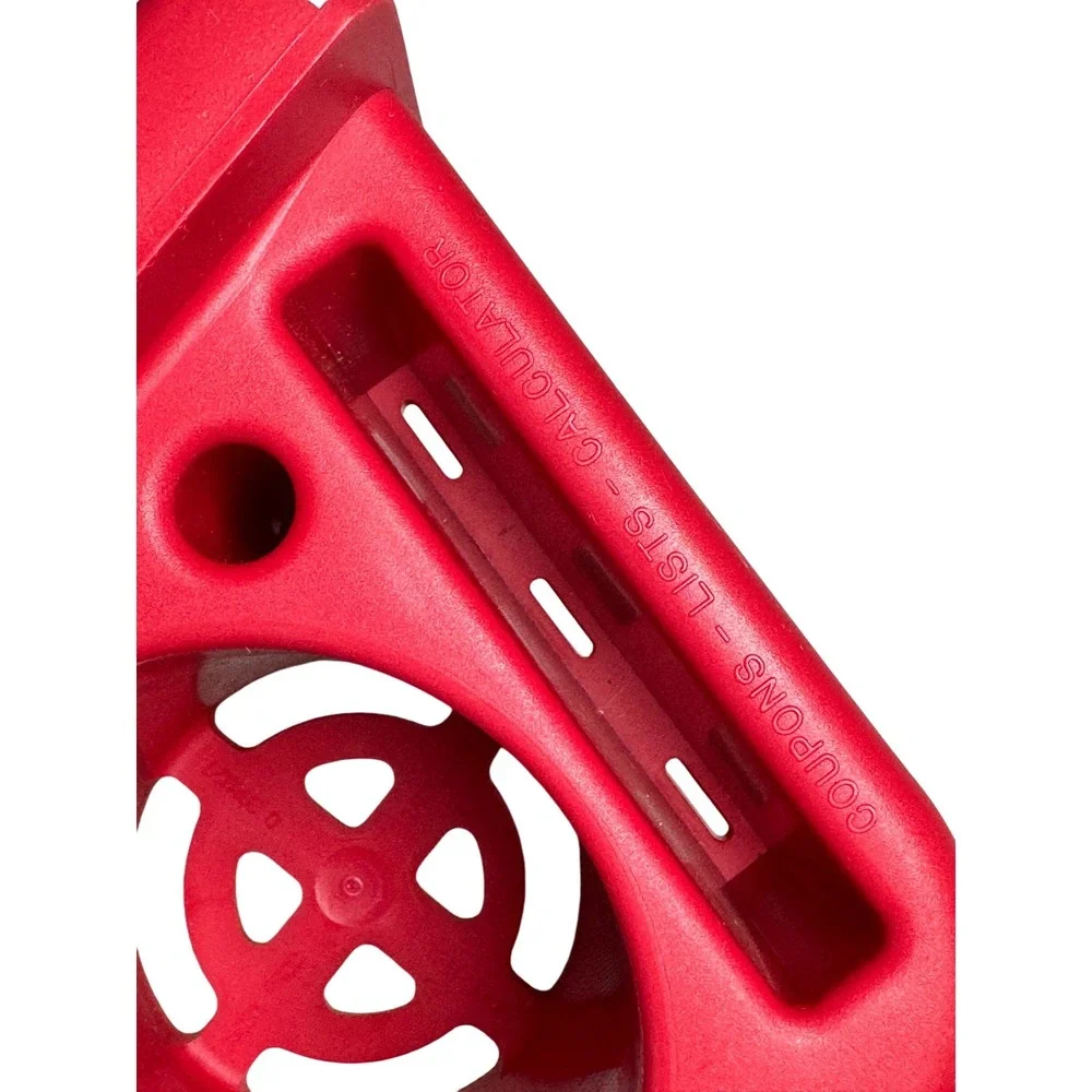 Coca Cola Shopping Cart‎ Caddy Organizer Cup Holder Pouch Red Plastic